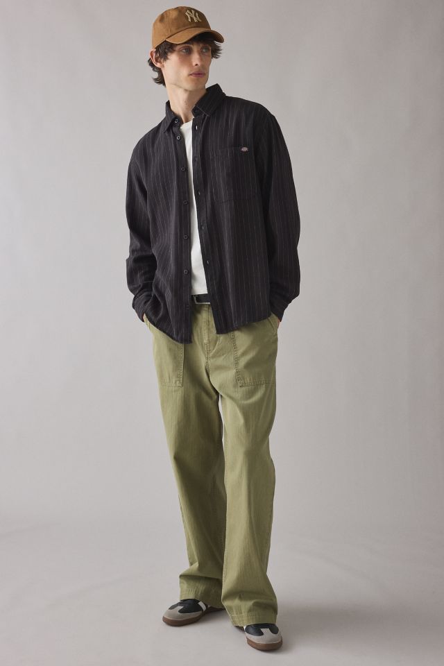 Dickies New Hickory Stripe Long Sleeve Shirt #2