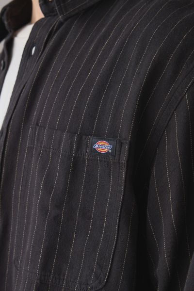 Dickies New Hickory Stripe Long Sleeve Shirt