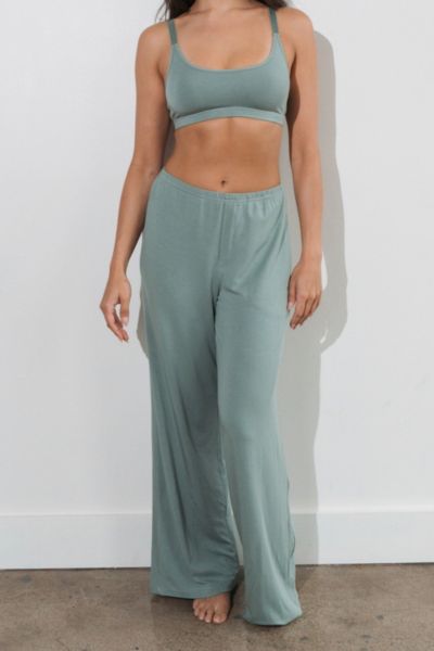Vitality Vital Wide Leg Pant In Blue