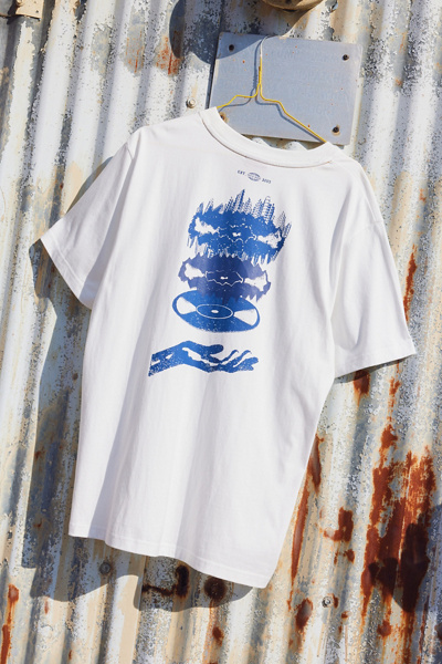 Rhythm Phasers Graphic Tee In White, Men's At Urban Outfitters In White