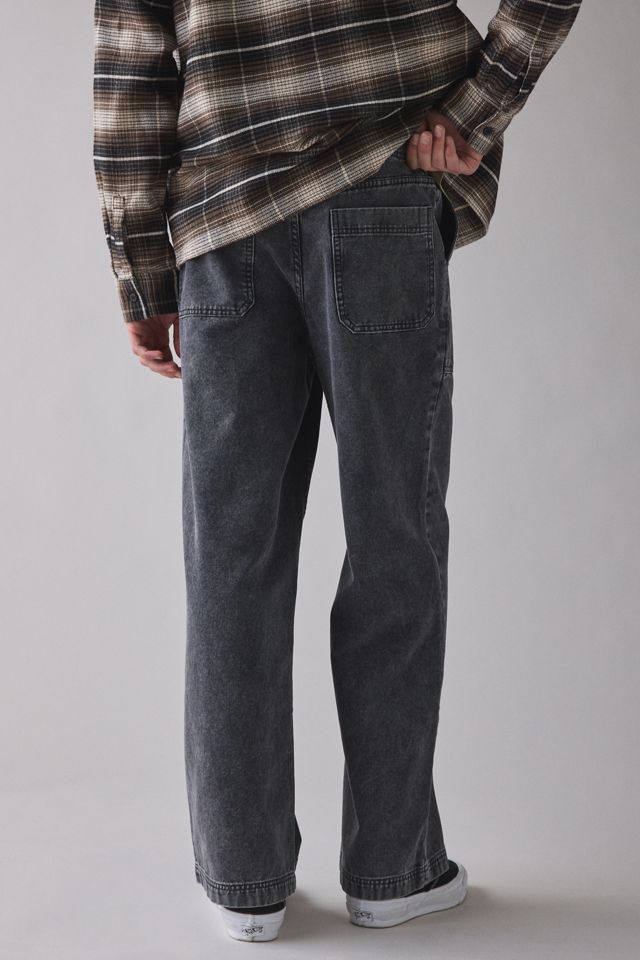 Pantalon coupe ample à poche découpée en canevas épais Nitro BDG #2
