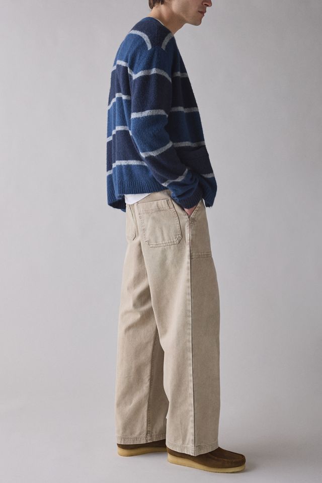 Pantalon coupe ample à poche découpée en canevas épais Nitro BDG #2
