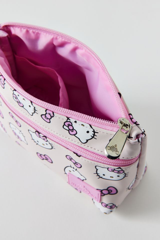Impressions Vanity Co. Sanrio Hello Kitty Double-Zipper Makeup Pouch #1