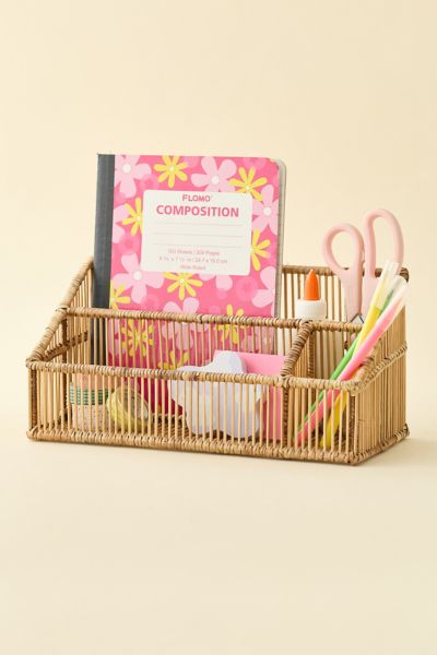 Haven Bamboo Desk Organizer