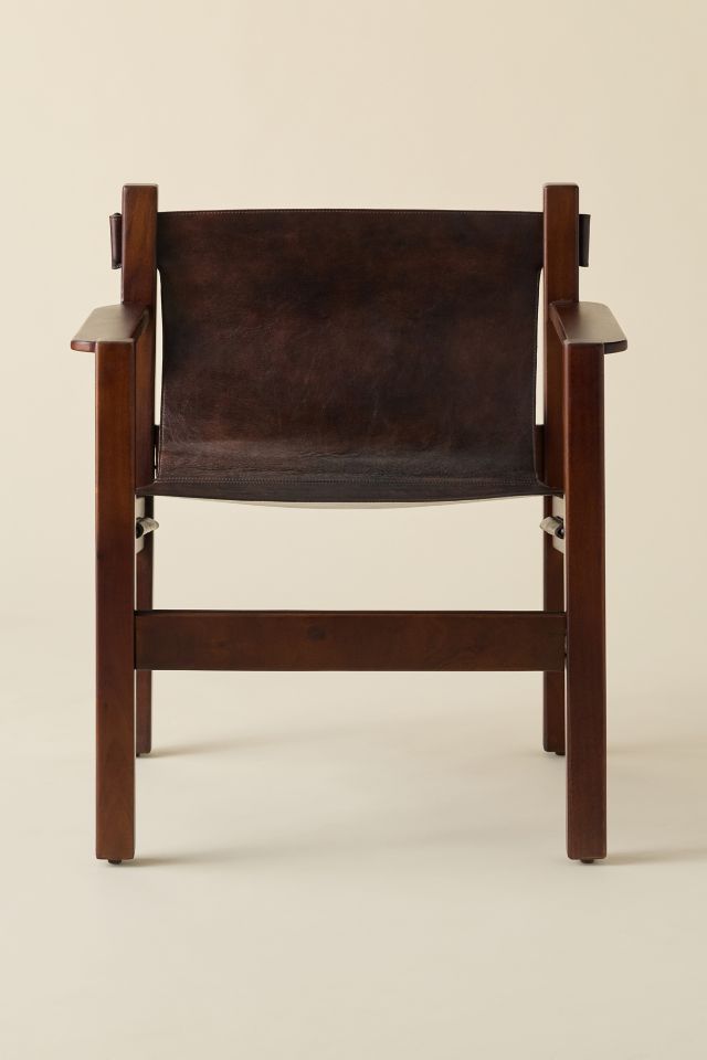 Cruz Leather Lounge Chair #1