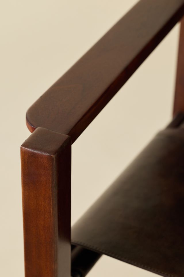 Cruz Leather Lounge Chair #3