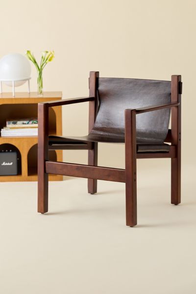 Cruz Leather Lounge Chair