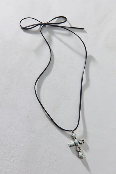 Strange Powers Cross Pendant Corded Necklace