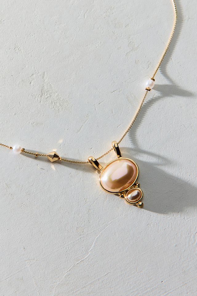 To The Sea Pearl Pendant Necklace #1