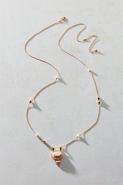 To The Sea Pearl Pendant Necklace