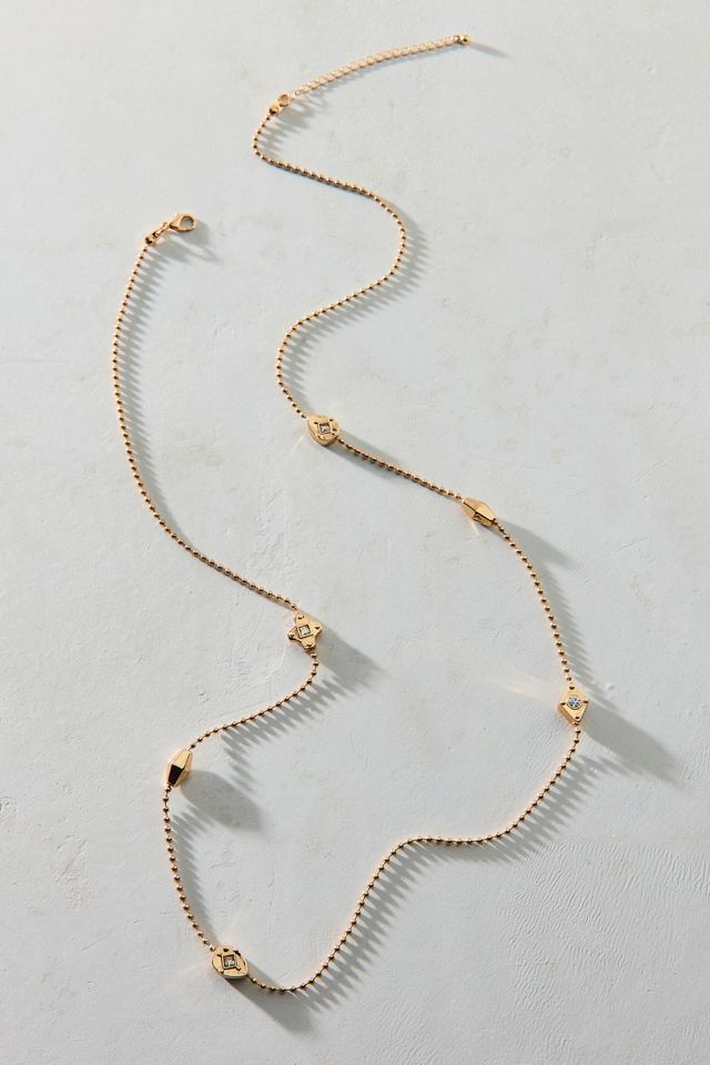 Thousand Hours Long Chain Layering Necklace | Urban Outfitters Canada