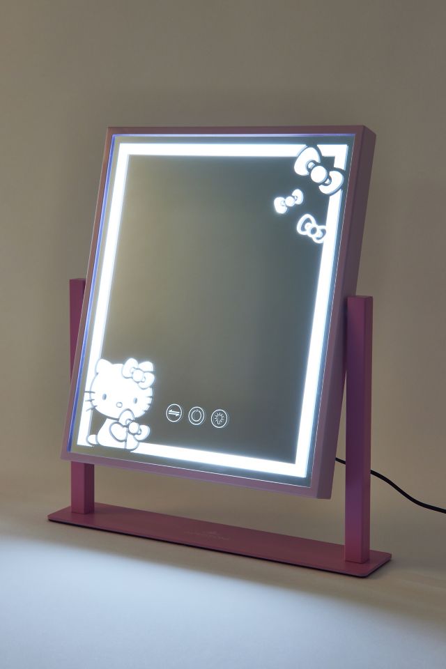 Impressions Vanity Co. Sanrio Hello Kitty Pretty Pink Tri-Tone LED Makeup Mirror #1