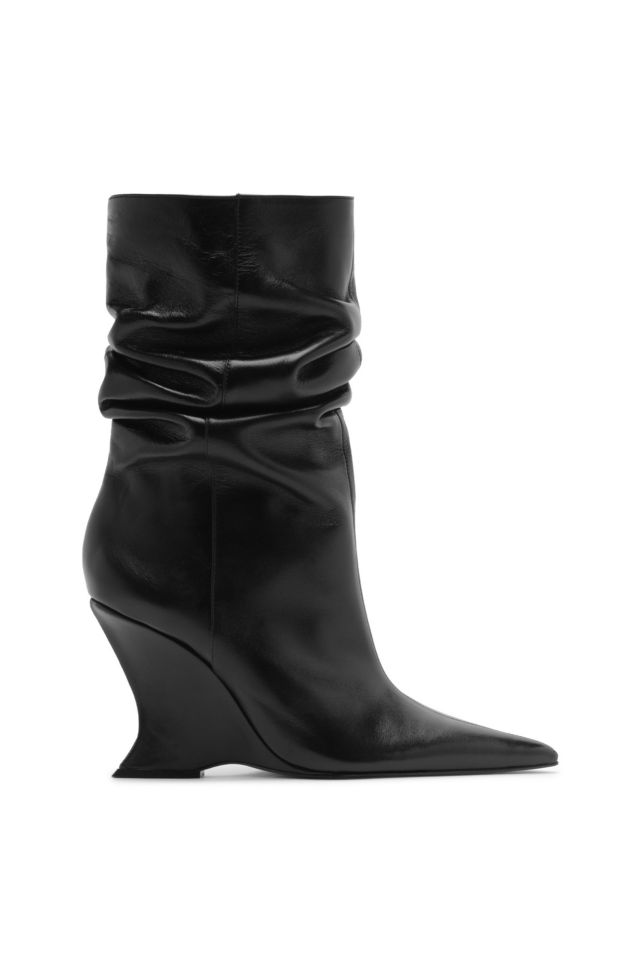 Schutz Siena Slouch Wedge Boot #4