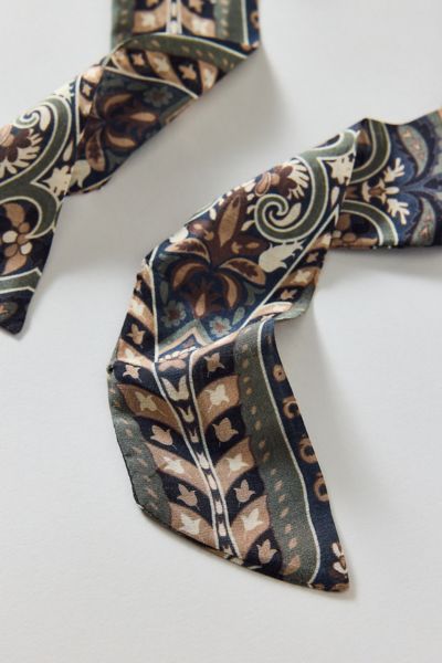 Floral Silky Wrap Scarf