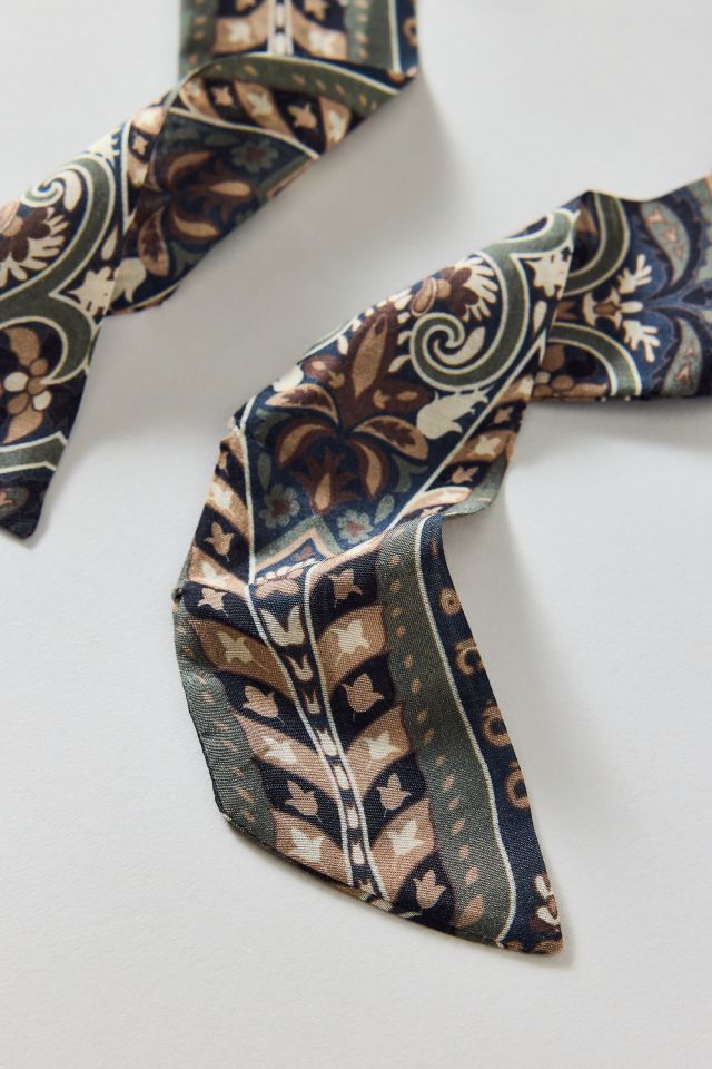 Floral Silky Wrap Scarf #2