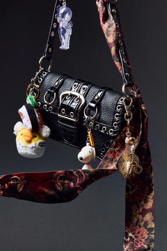 Foulard enveloppant floral en soie #3