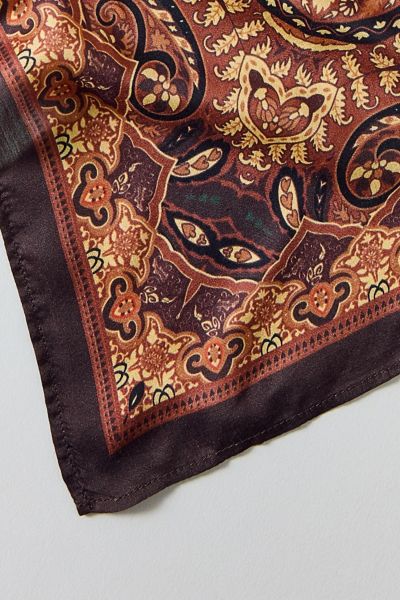 Tile Pattern Silky Scarf