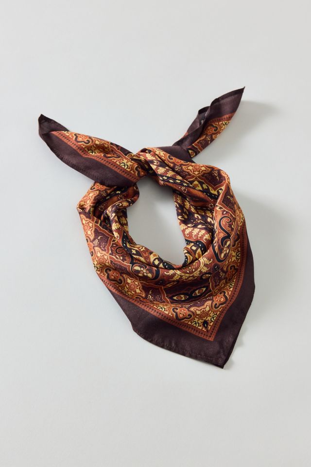 Tile Pattern Silky Scarf #3