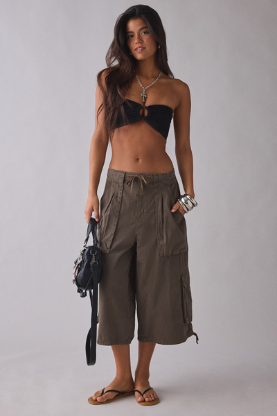 BDG San Diego Cropped Baggy Cargo Pants