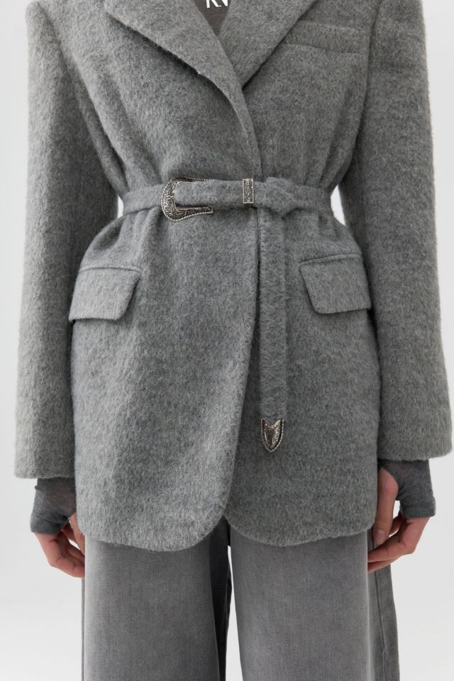 Nocturne Belted Double Breasted Blazer Jacket #2