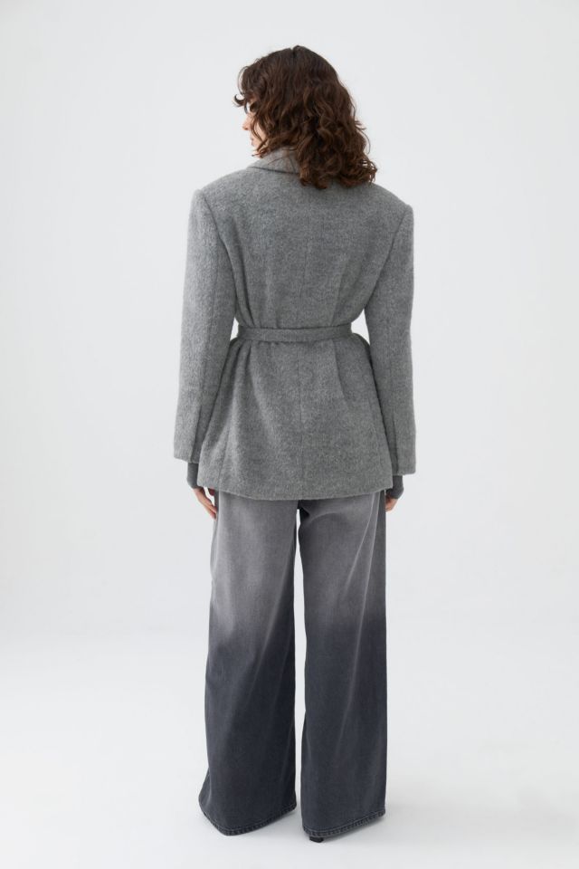 Nocturne Belted Double Breasted Blazer Jacket #1