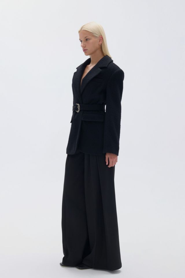 Nocturne Belted Double Breasted Blazer Jacket #2
