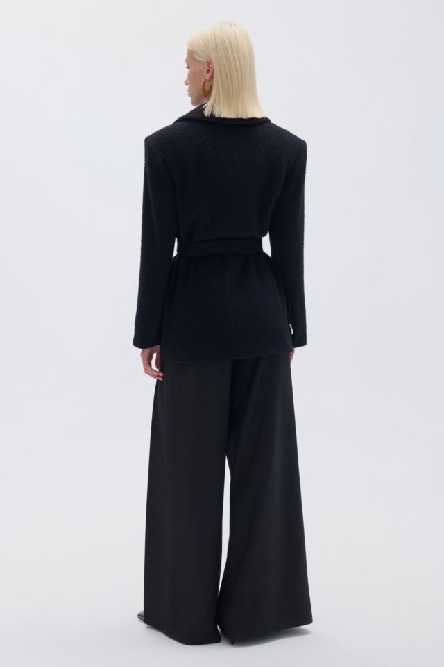 Nocturne Belted Double Breasted Blazer Jacket #3