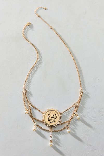 Collier ras de cou Victorian Dream Coin