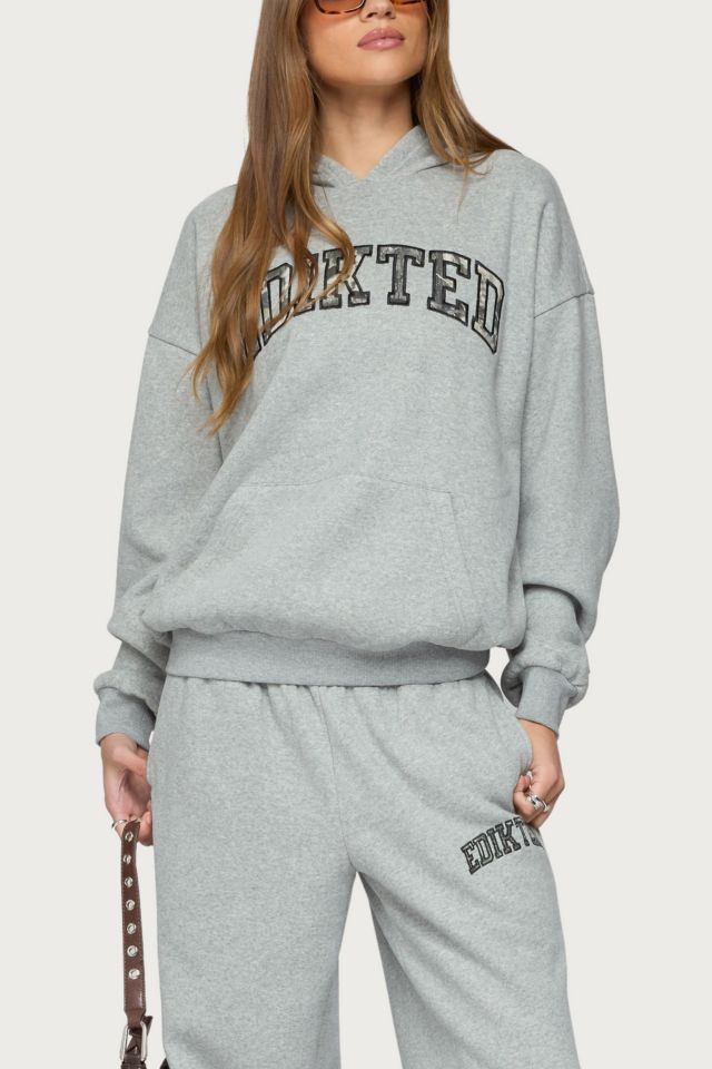 Edikted Camo Crush Oversized Hoodie #3