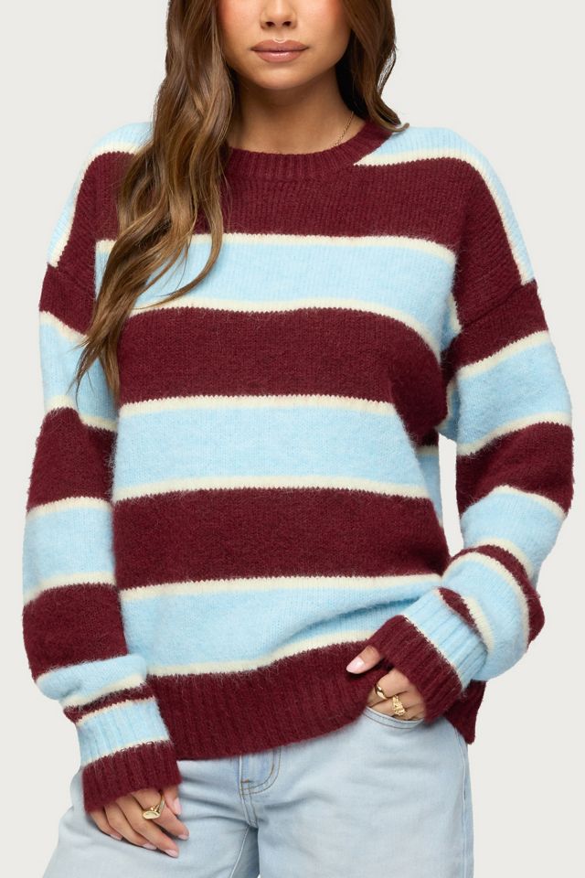 Edikted Conrad Striped Knit Sweater #2