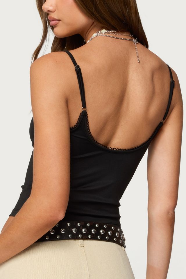 Edikted Holland Bead V Neck Tank Top #4