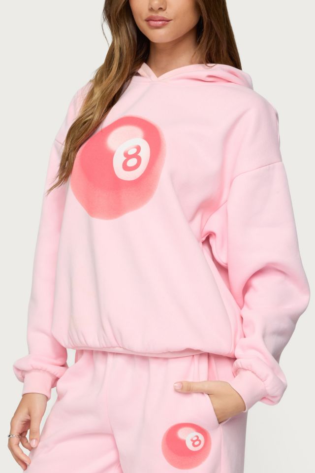 Edikted Lucky 8 Oversized Hoodie #2
