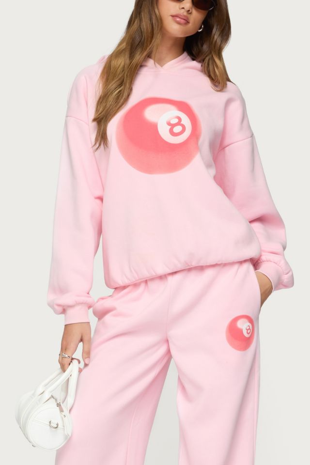 Edikted Lucky 8 Oversized Hoodie #3