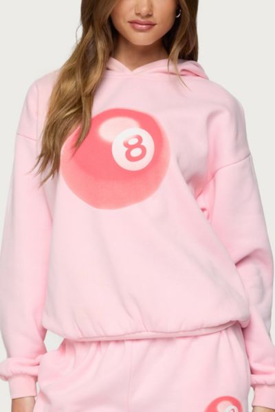 Edikted Lucky 8 Oversized Hoodie