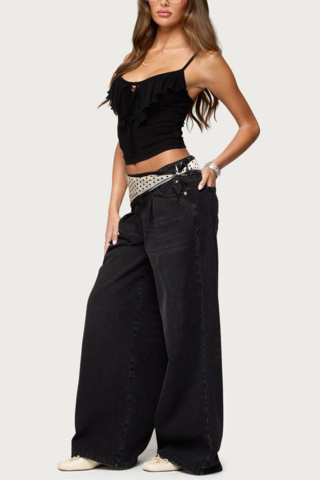 Edikted Ruffle Tank Top #1