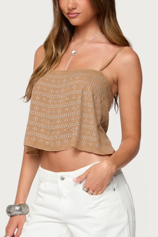 Edikted Sunna Studded Top #2