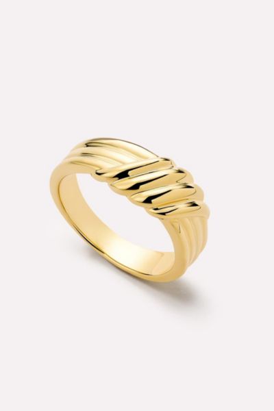 Ana Luisa Lydia Gold Band Ring