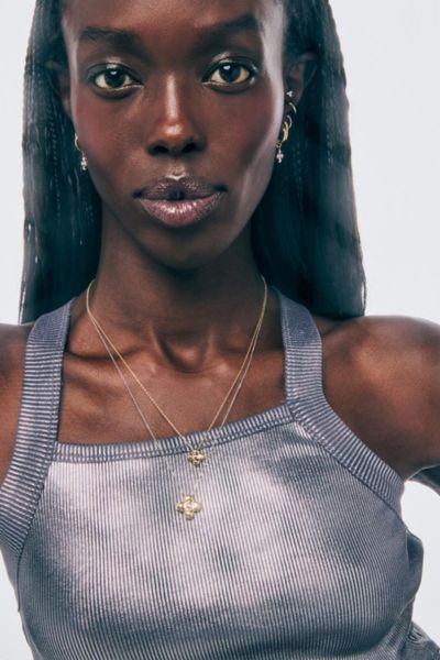 Ana Luisa Liora Pendant Flower Necklace