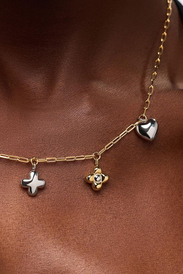 Ana Luisa Azura Charm Necklace #2