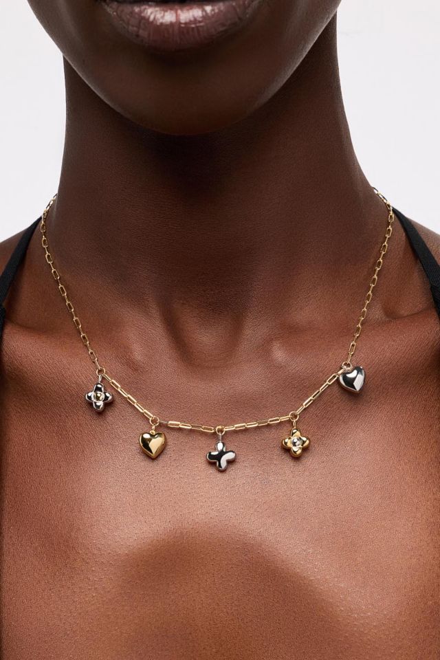 Ana Luisa Azura Charm Necklace #3