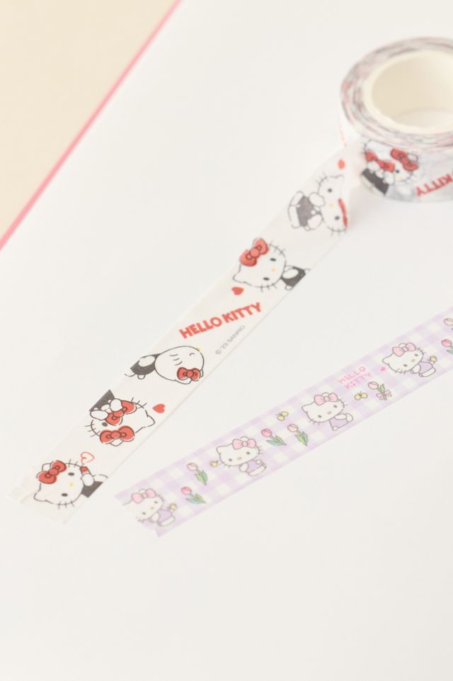Sanrio Japan Originals Hello Kitty 2-Piece Washi Tape Set #1