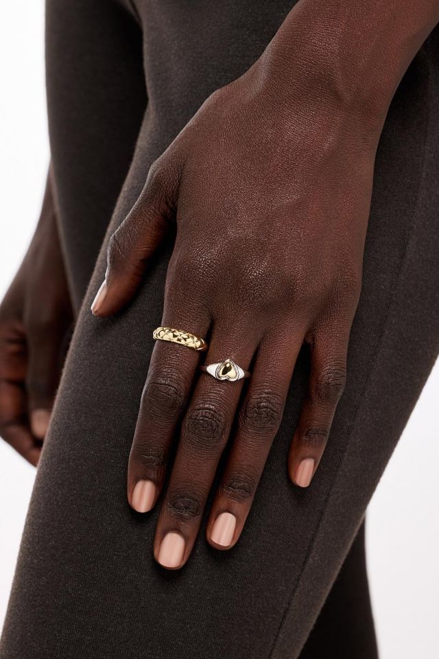 Ana Luisa Elysia Signet Ring #2