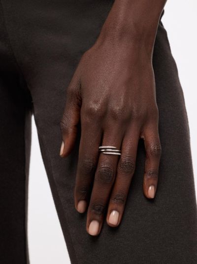 Ana Luisa Oren Triple Silver Claw Ring