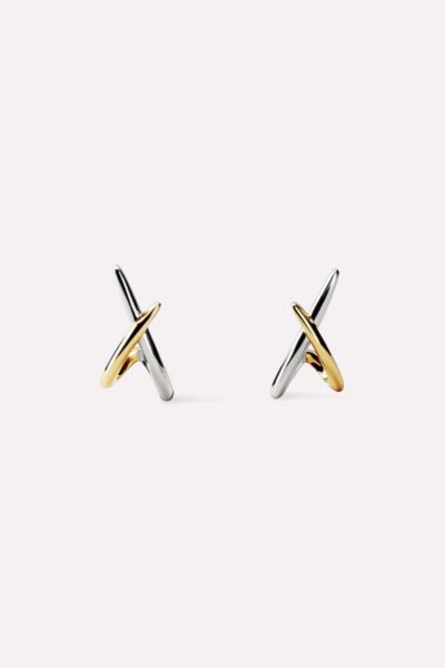 Ana Luisa Gold Stud Earrings In Metallic