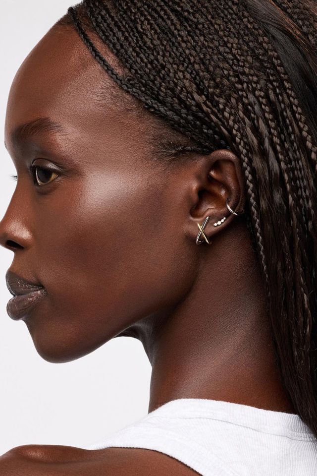 Ana Luisa Sloane Two Tone Stud Earrings #2