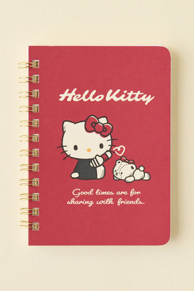 Sanrio Japan Originals Tiny Chum & Hello Kitty Spiral Notebook