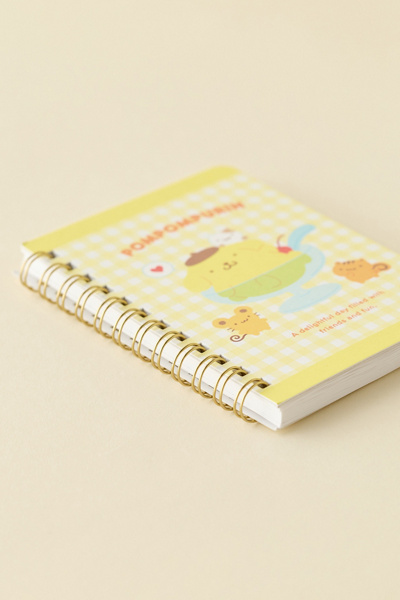 Sanrio Japan Originals Pompompurin Spiral Notebook