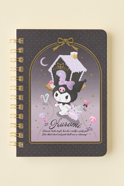 Sanrio Japan Originals Kuromi Spiral Notebook