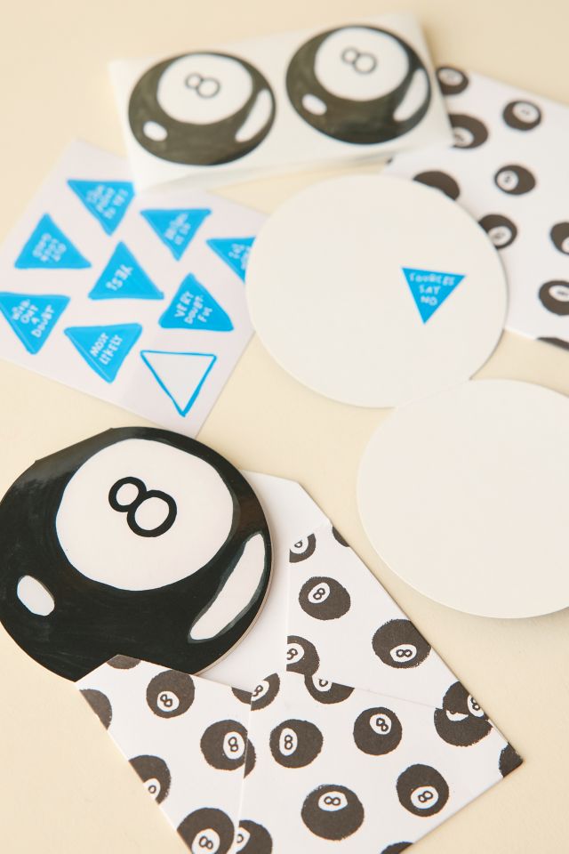 Gentle Thrills 8 Ball Greeting Card Set #2