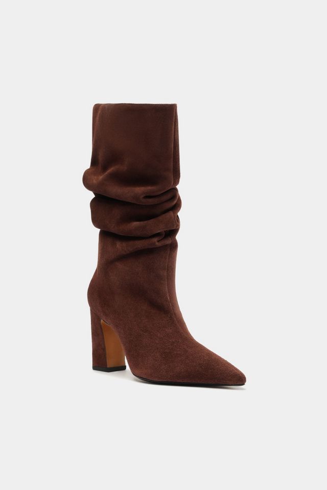 Schutz Harriet Slouch Suede Boot #1